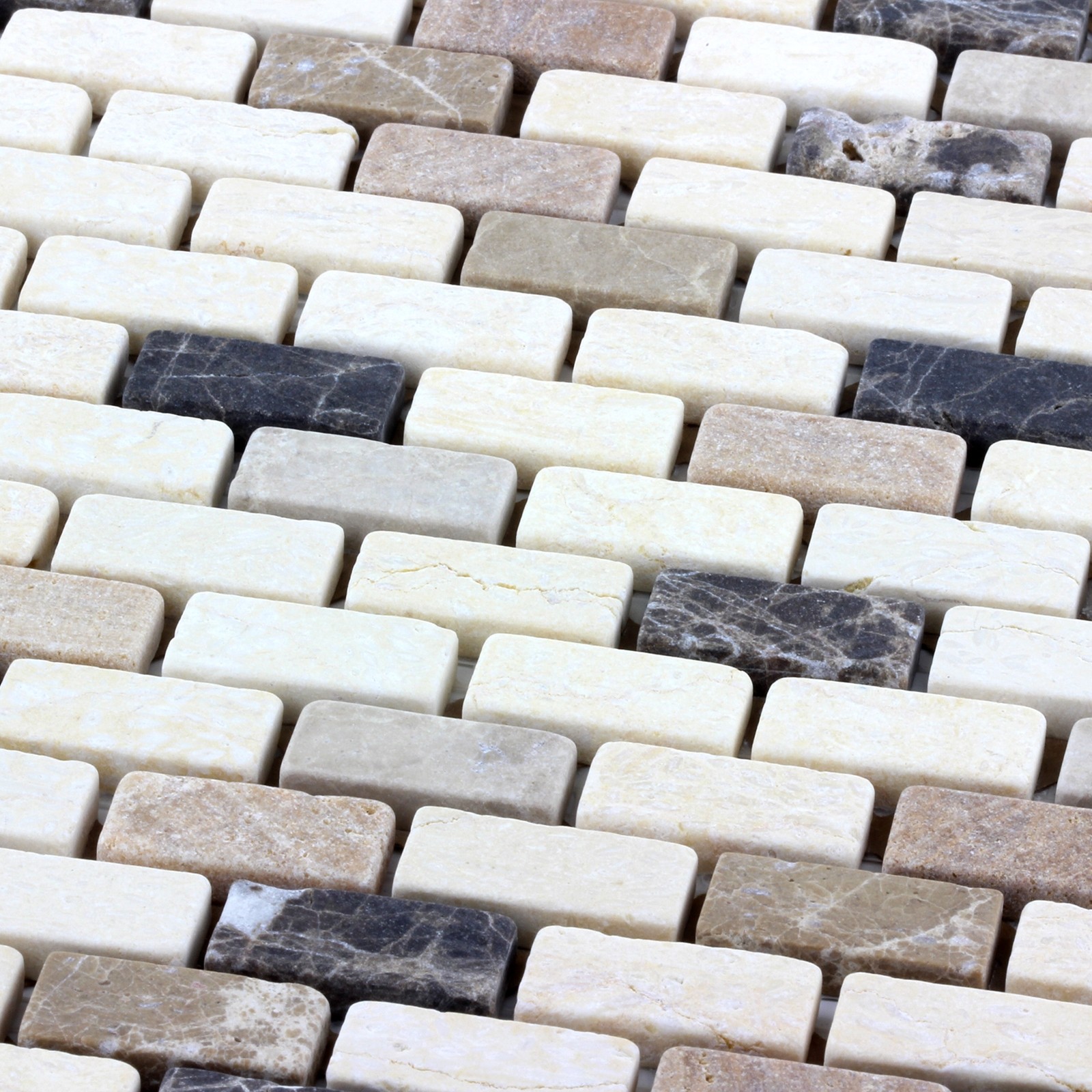 Tegel Mozaiektegel Ovis Big Natuursteen 30×30 cm, artikelcode MN0004