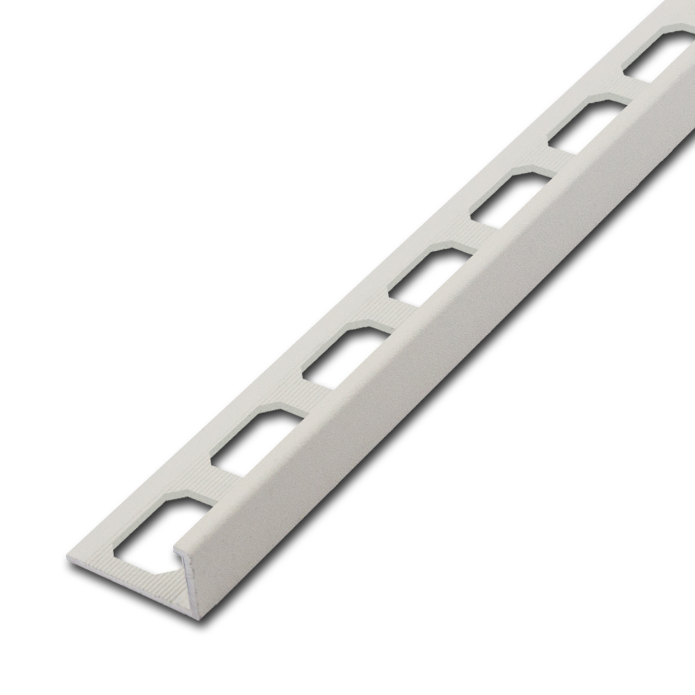 Tegel ALU Tegelprofiel structuur 10mm dolomiet recht 250cm, artikelcode BC-8732