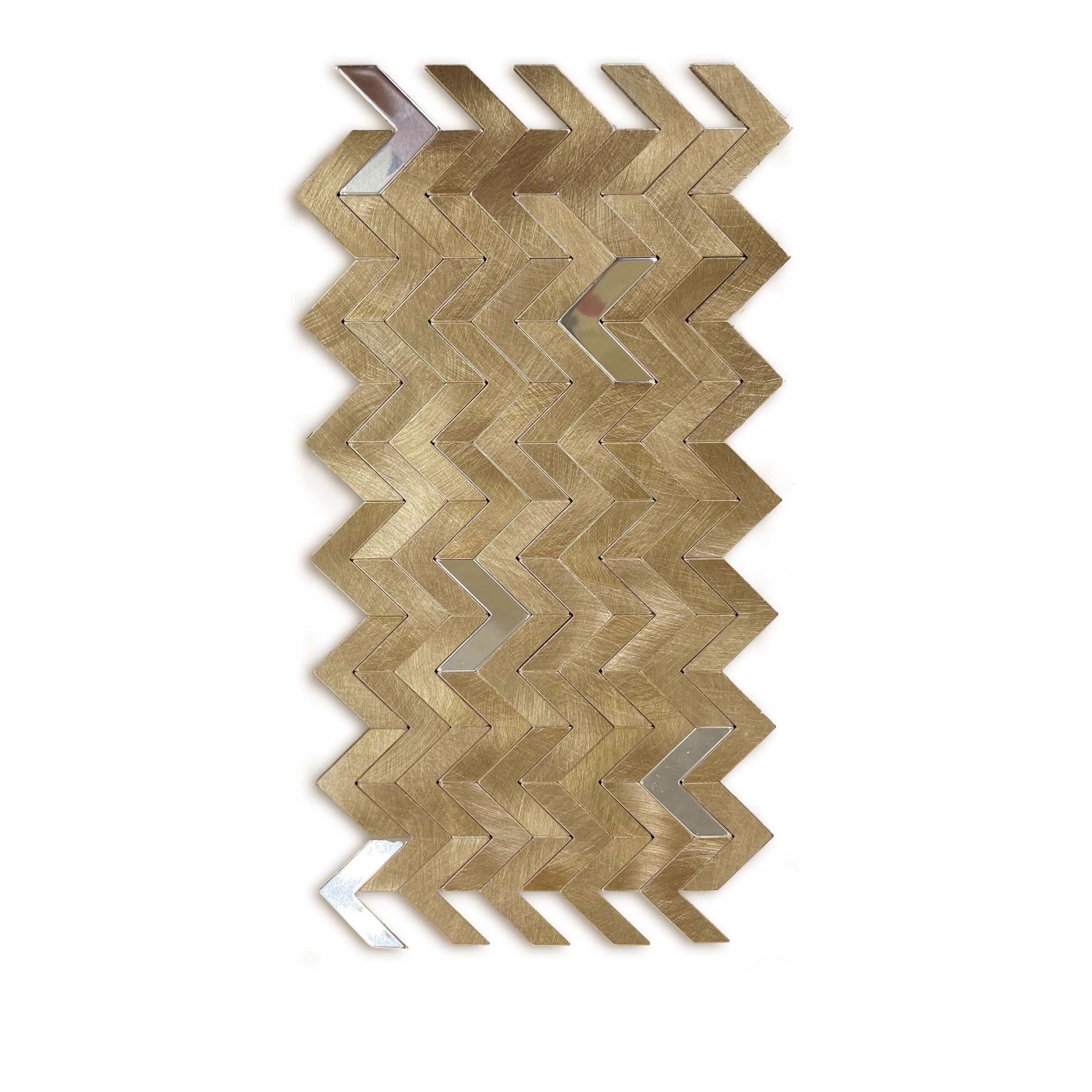 Tegel Mozaïek Delta Gold, artikelcode BC-8641