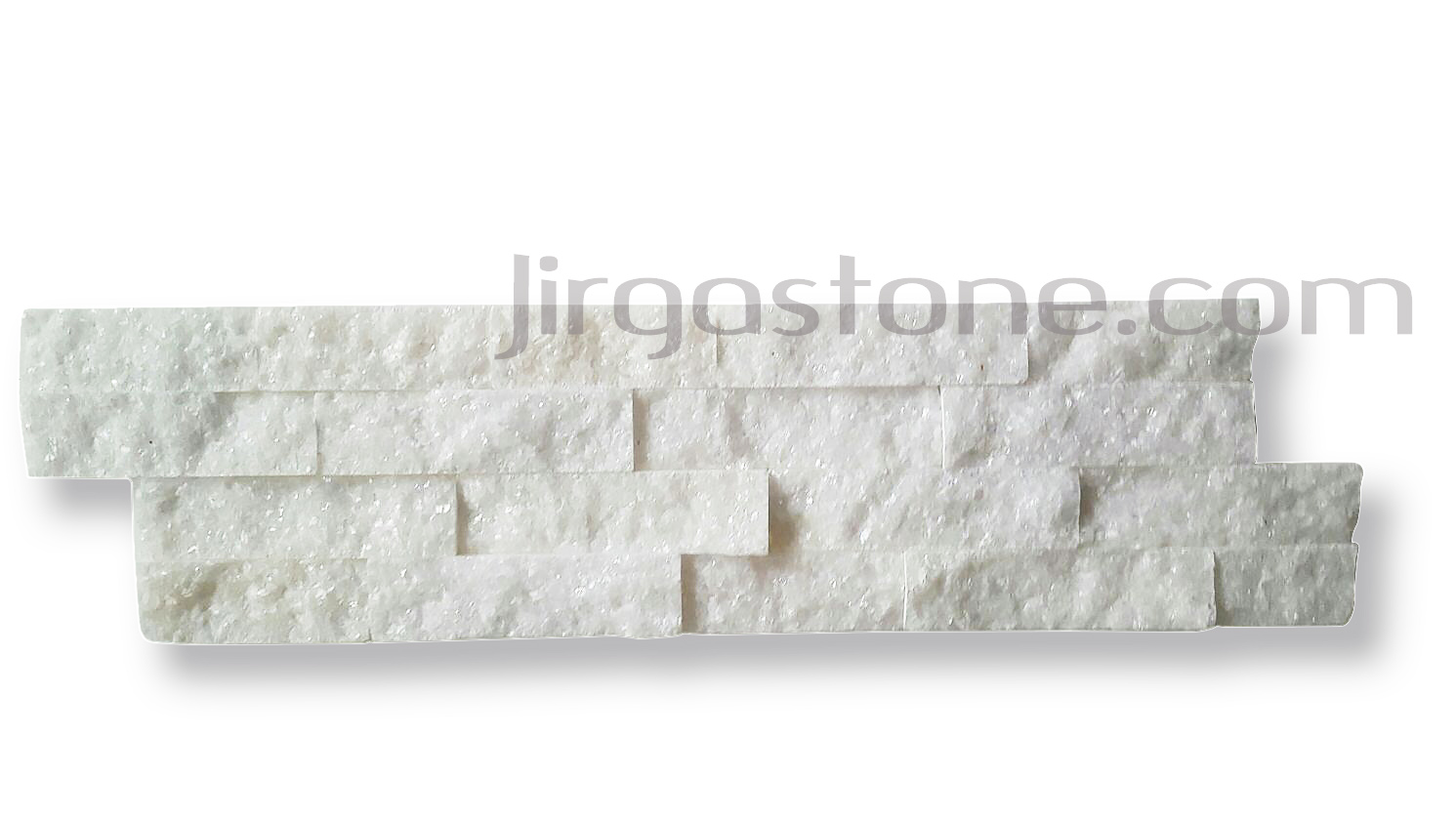 Tegel Steenstips Wit kwartsite, artikelcode BC-7077